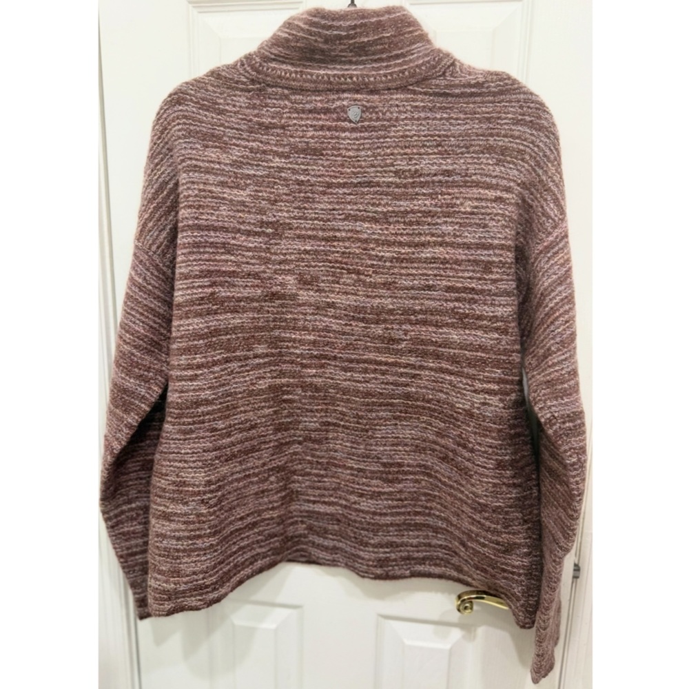 Kuhl Mohair Blend Multicolor Cowl Neck Sweater - Picture 9 of 14